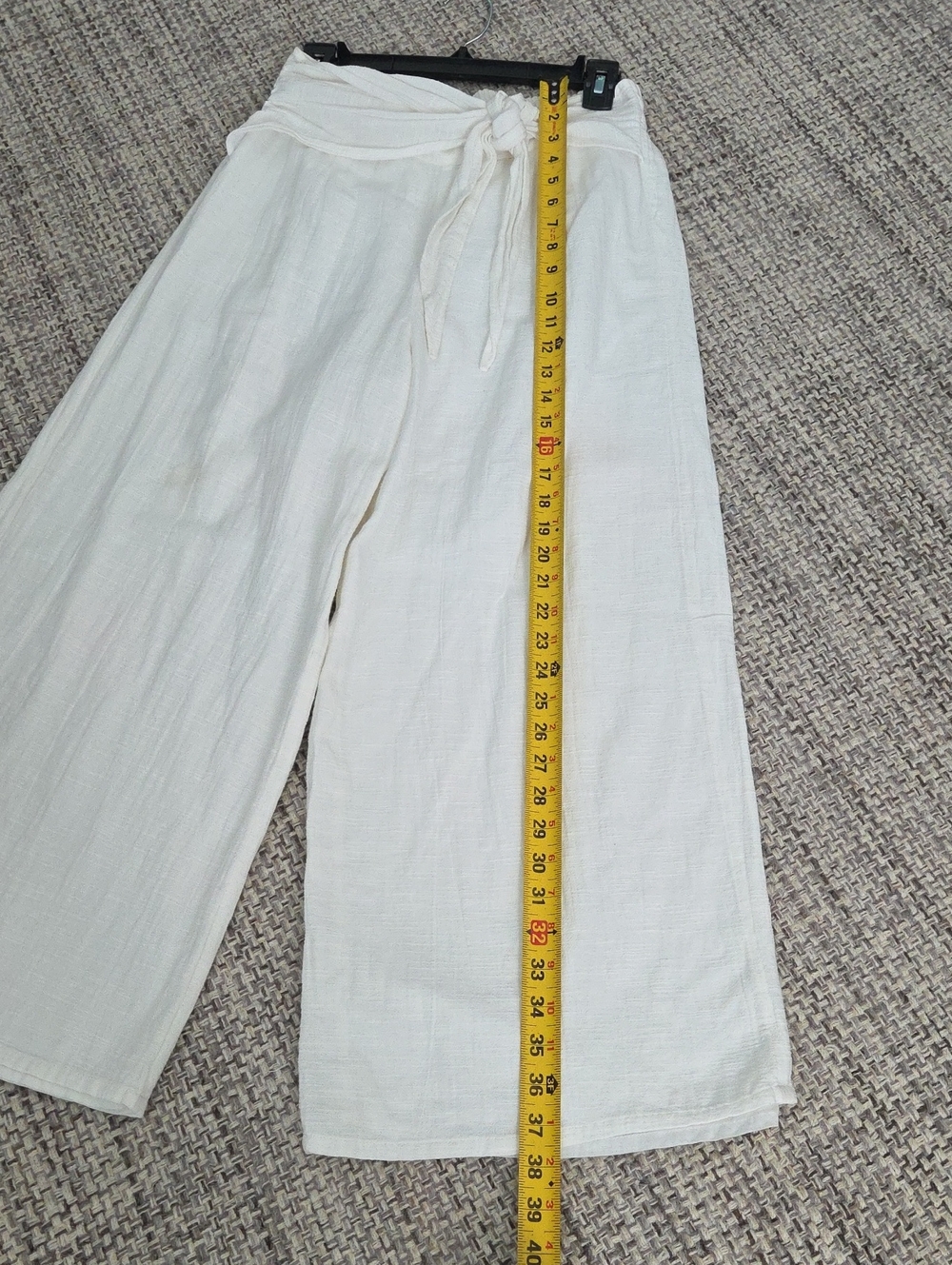 L Space White 100% Cotton Hanalei Wide Leg Resort Pants Size Medium - Picture 10 of 15